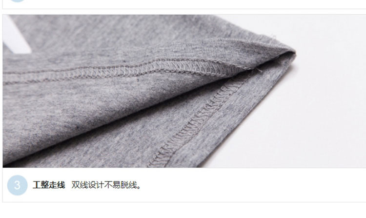 男童t恤麻灰色