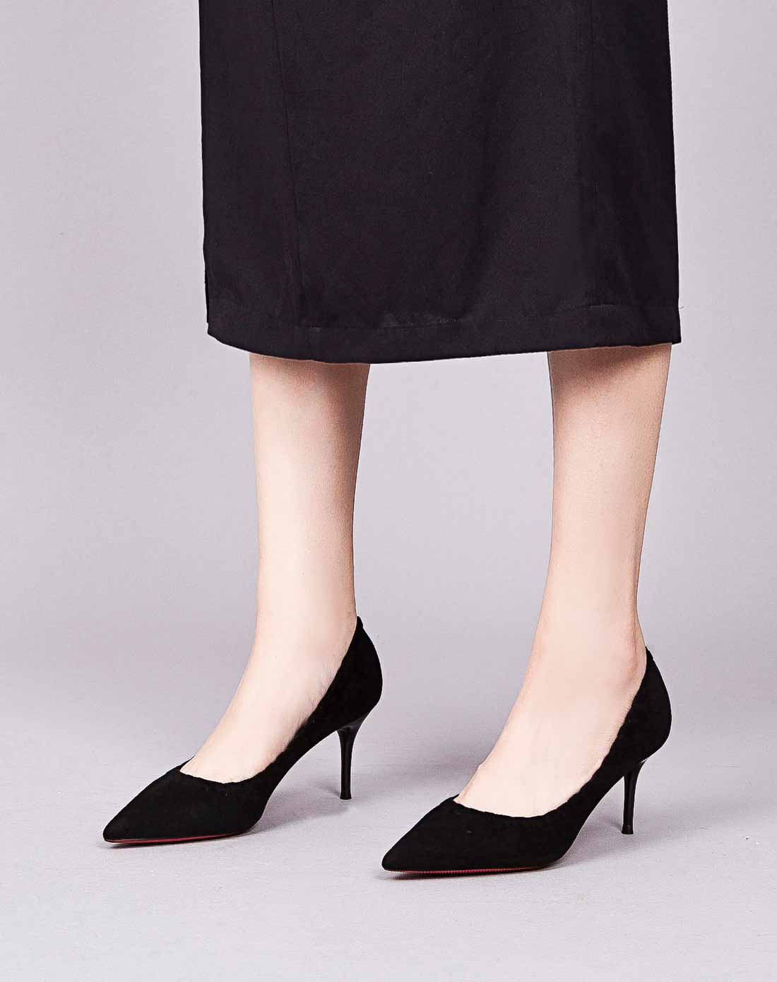 FallinMiss非谜春季新品2017春季新款尖头纯色