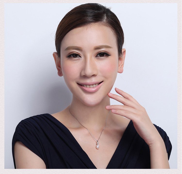 静风格倾慕淡水珍珠项链女时尚精致女人必备项坠经典潮流个性配饰品