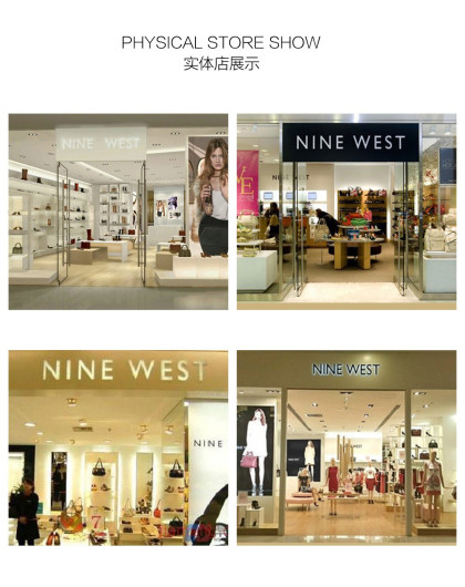 玖熙nine west石英女表简约时尚缠绕式皮带女表