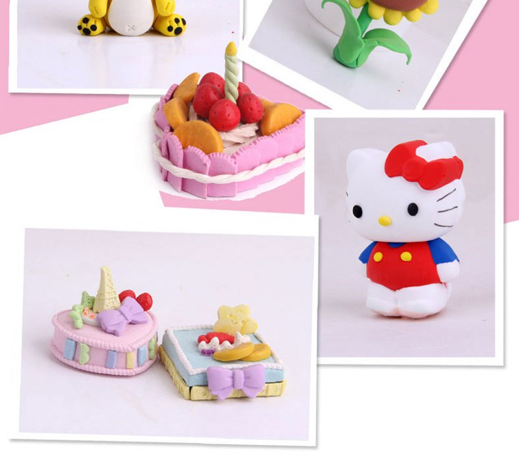 hellokitty卡通玩具专场直发货 hello kitty12桶彩泥   