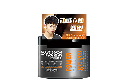 丝蕴syoss 男士激强塑型哑光发蜡 85ml 定型