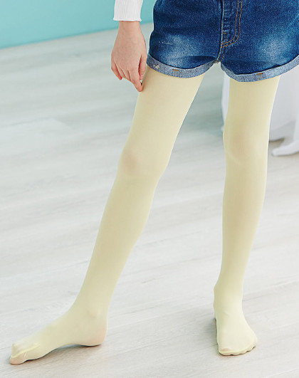 【2件起售】笛莎deesha女童儿童纯色天鹅绒连裤袜