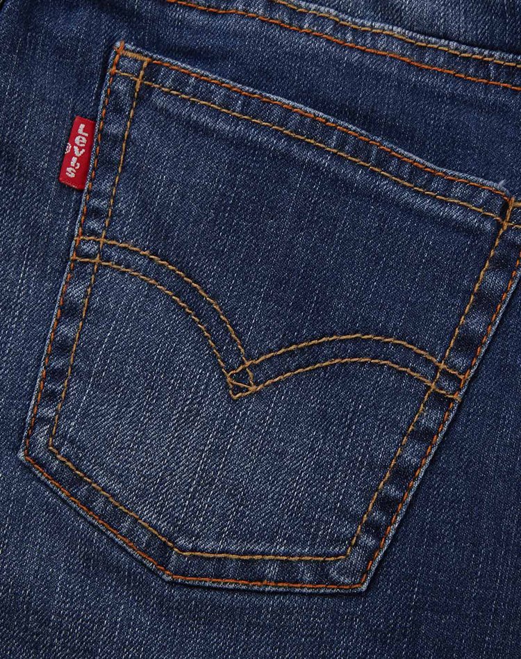 商品名称: levis 男童冰雪蓝夹里牛仔裤 产地: 中国 材质: 面布:98%棉