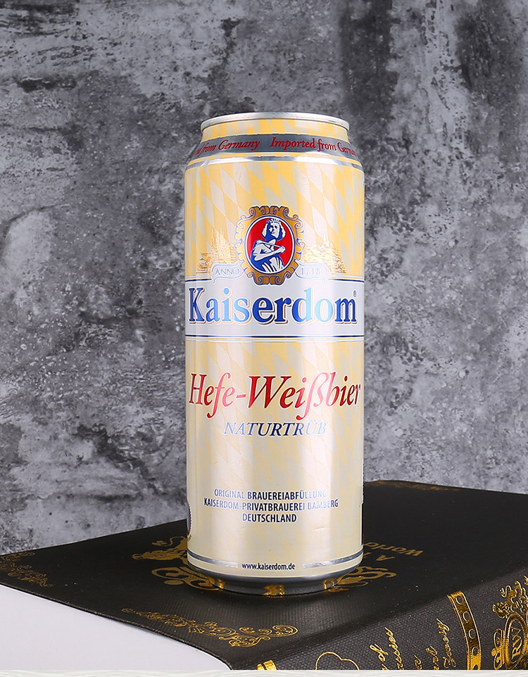 凯撒kaiserdom白啤酒500ml*24听装