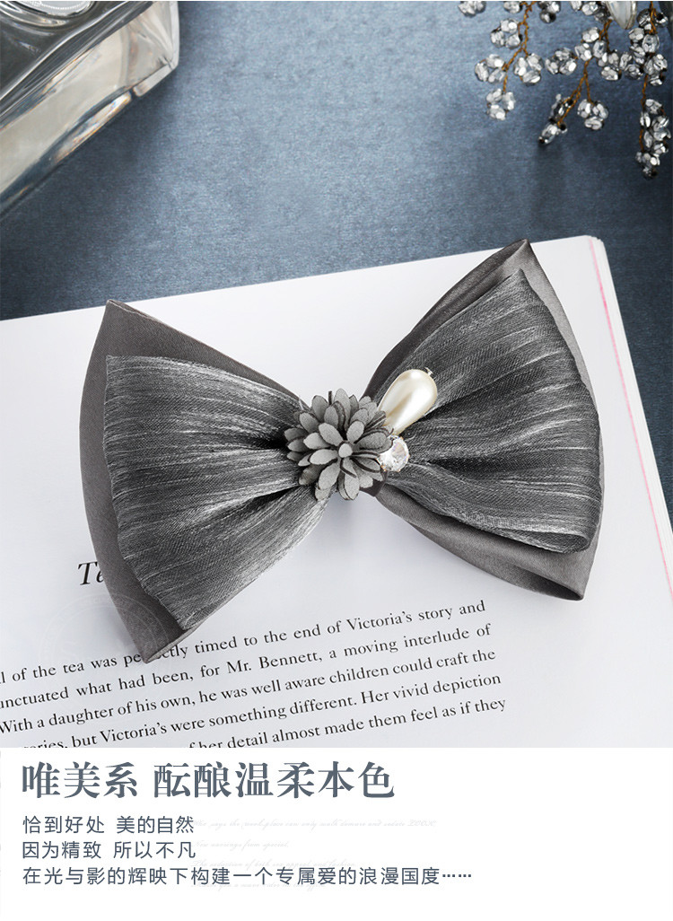 special发饰发夹头饰头夹防滑蝴蝶结时尚马尾夹顶夹横