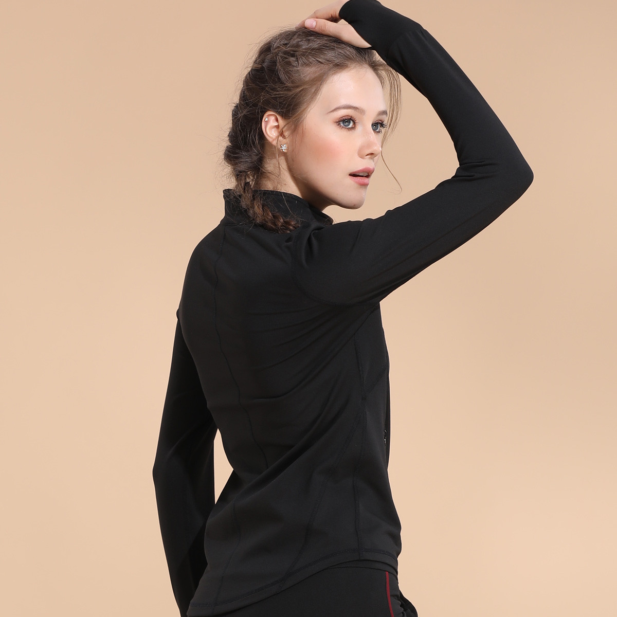 德尔惠deerway运动鞋服特卖旗舰店 德尔惠 新品女运动夹克 长袖防风