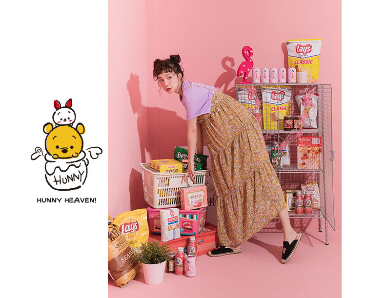 gracegift 【迪士尼联名款】tsum tsum卡通懒人鞋拖鞋女鞋女单鞋