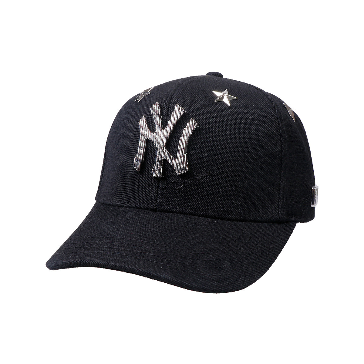 mlb美职棒ny纽约yankees镶五角星休闲遮阳棒球帽