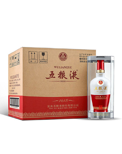 五粮液1618（52度）500ml*6. 浓香型白酒