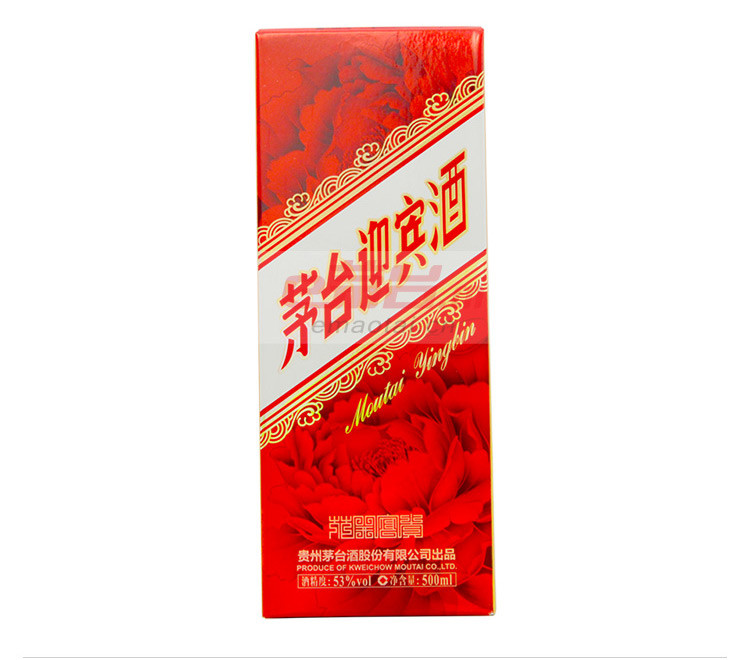 茅台迎宾酒花开富贵53度500ml