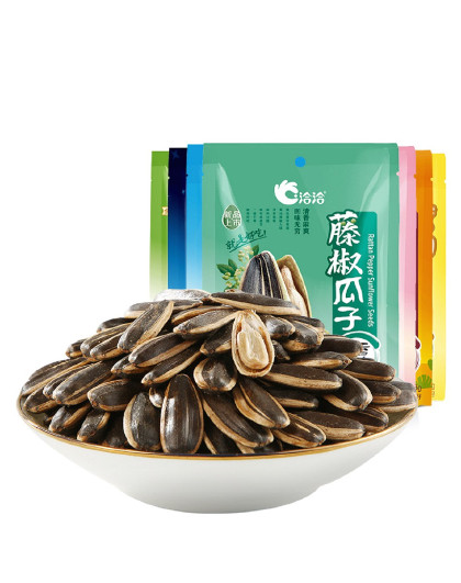 瓜子山核桃海盐焦糖藤椒味大颗粒休闲零食炒货108g5袋装