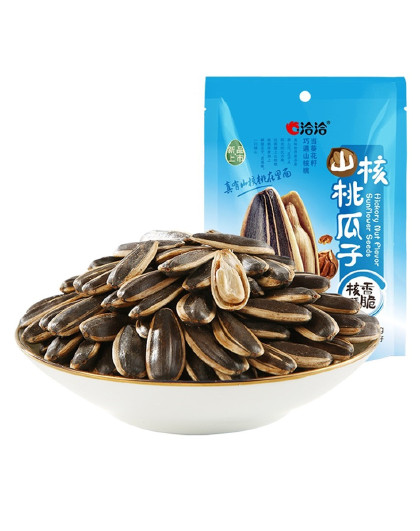 瓜子山核桃海盐焦糖藤椒味大颗粒休闲零食炒货108g5袋装
