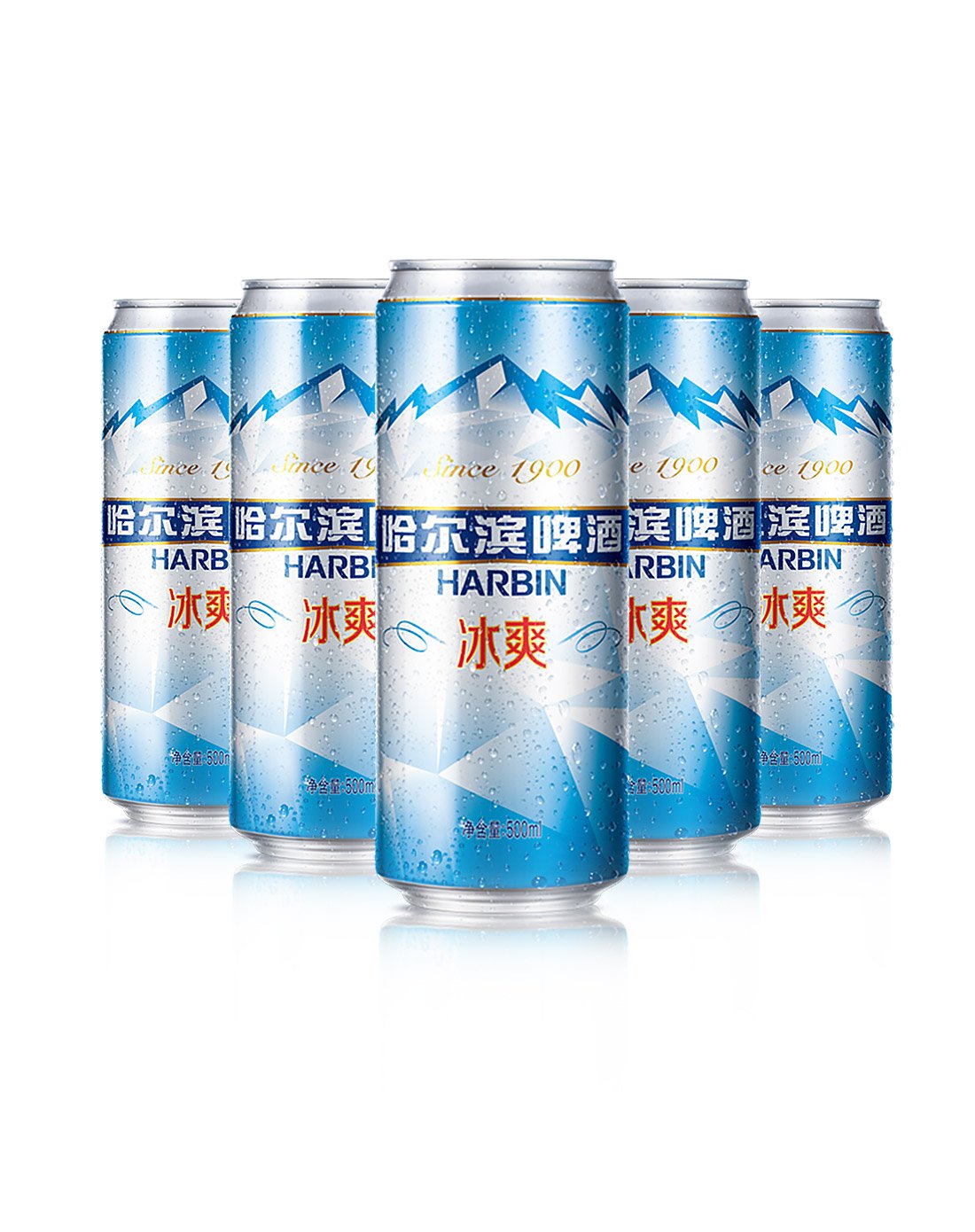 harbin/哈尔滨冰爽500ml*24/听装