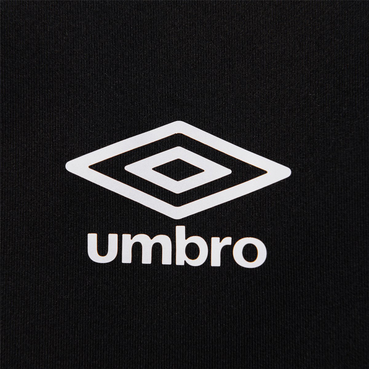 茵宝umbro 保暖防风 男款运动卫衣 时尚logo拉链开衫 黑色 3xl