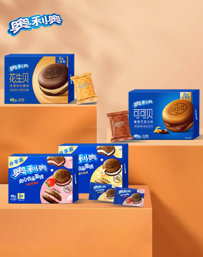 夹心云朵蛋糕趣多多豆豆曲奇独立包装早餐下午茶糕点多口味可选
