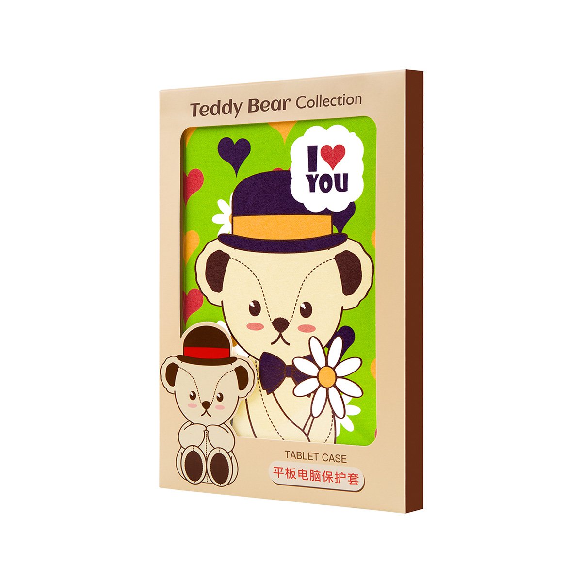 teddybear collection泰迪珍藏 新ipad保护套2017/2018新款ipad9.