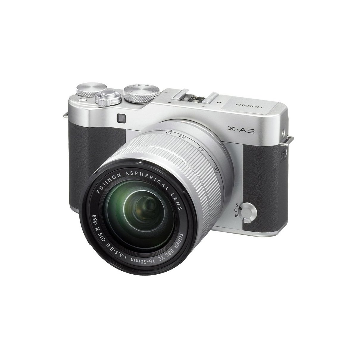 fujifilm/富士x-a3套机自拍文艺复古微单相机富士xa3(16-50)银色