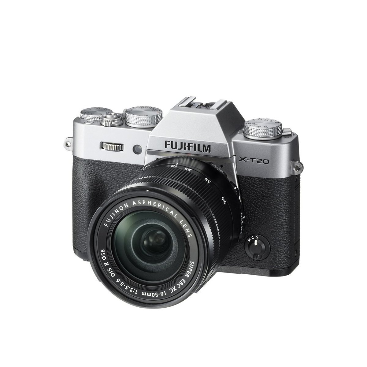 fujifilm/富士 x-t20套机(16-50mm)微单相机数码无反文人扫街xt20银色