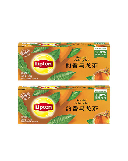 韵香乌龙茶茶叶茶包精选经典冲饮袋泡茶包办公室下午茶2盒