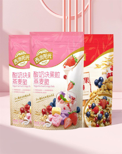 西麦50%水果坚果燕麦200g*3袋早餐即食酸奶果粒坚果麦片