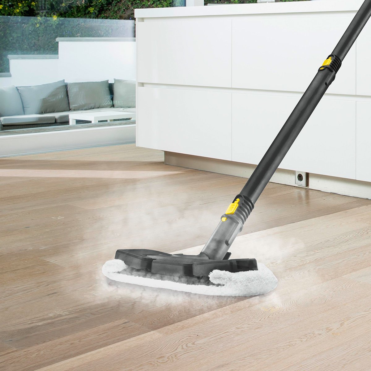 karcher 卡赫蒸汽拖把 家用高温清洁机 德国凯驰sc2