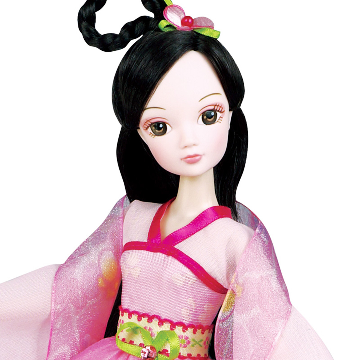 可儿娃娃七仙女粉衣仙子古典中国风芭比娃娃玩具儿童玩具礼盒装