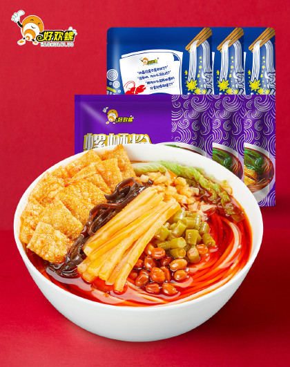 【组合装】300gX3+小龙虾味X3袋速食螺蛳粉原味螺丝粉