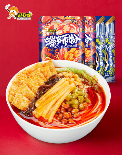 【组合装】加辣加臭X2+小龙虾味X2袋速食米粉柳州特产螺蛳粉
