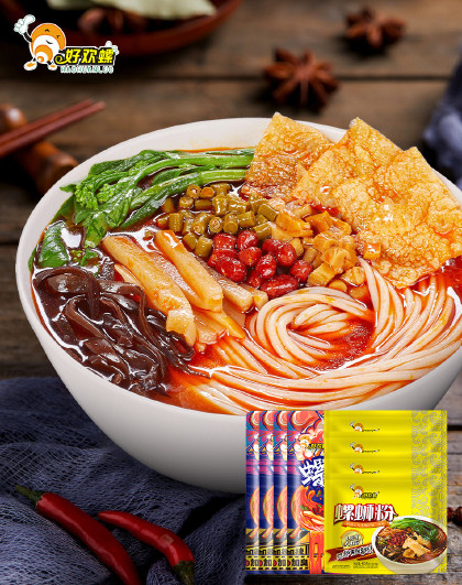 螺蛳粉正宗螺狮粉广西柳州【加辣加臭*4+原味400g*4】