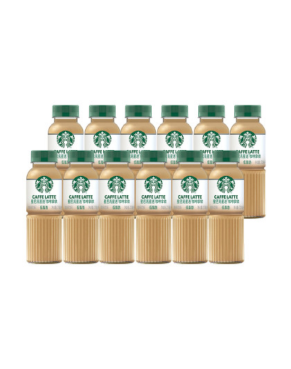 送礼 星选瓶装低脂拿铁咖啡饮料270ml提神下午茶即饮咖啡