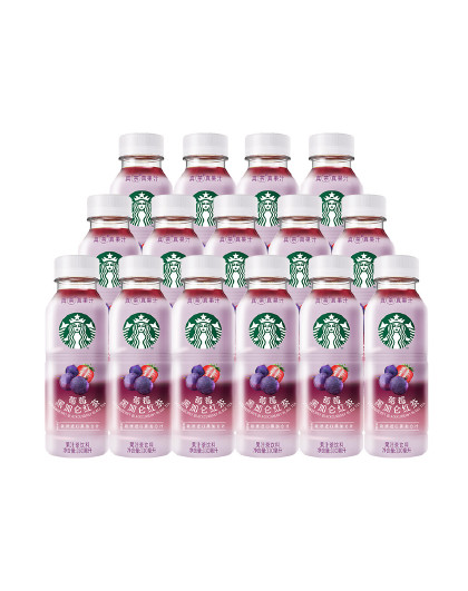 星茶饮 莓莓黑加仑红茶330ml/瓶 果汁茶饮料