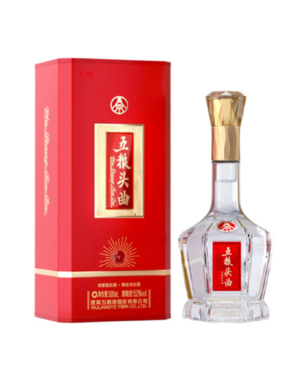 股份 五粮头曲八方来财 浓香型白酒52度 500ml单瓶宴请