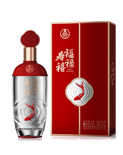 股份 福禄寿禧艺术文化酒经典 浓香型52度500ml单瓶宴请