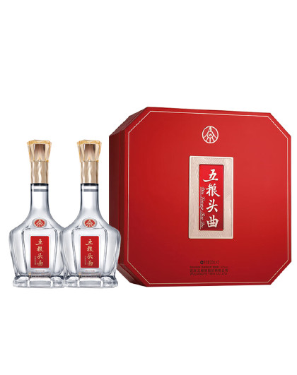 股份 五粮头曲八方来财礼盒浓香型白酒52度 500ml*2瓶