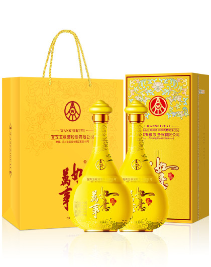 股份 万事如意天和运42度500ml*2瓶 固态法浓香型白酒