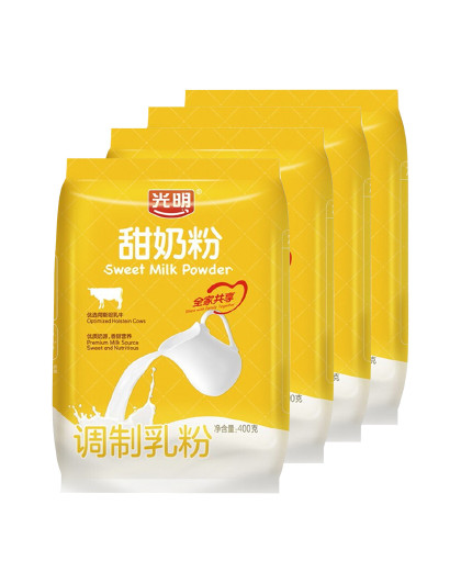 甜奶粉 400g/袋 学生成人全家营养乳粉早晚餐冲饮
