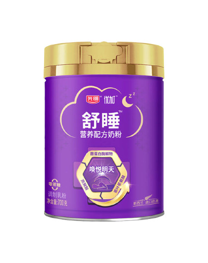优加奶粉益固/舒心/舒睡全家青少年中老年成人高钙营养易吸收
