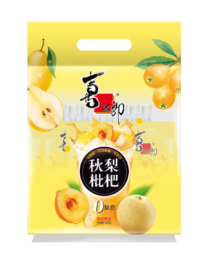 秋梨枇杷吸的果冻75克*8支袋装休闲零食下午茶美味解馋