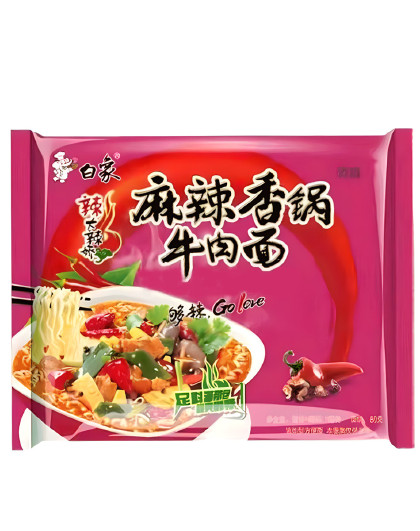 方便面速食泡面清真大辣娇袋面24袋整箱