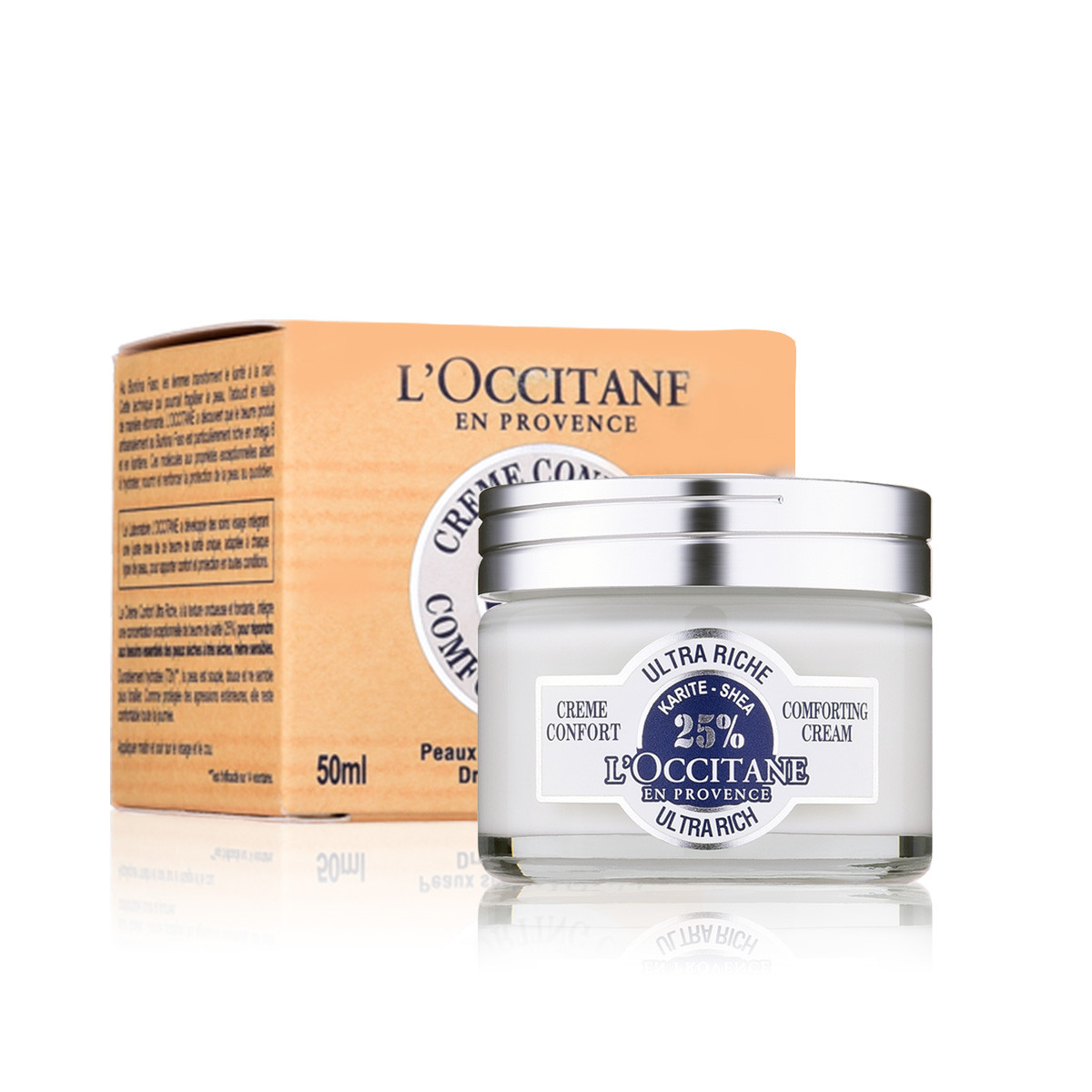 l"occitane 欧舒丹乳木果保湿霜50ml 保湿补水 滋养护肤 面霜 日霜