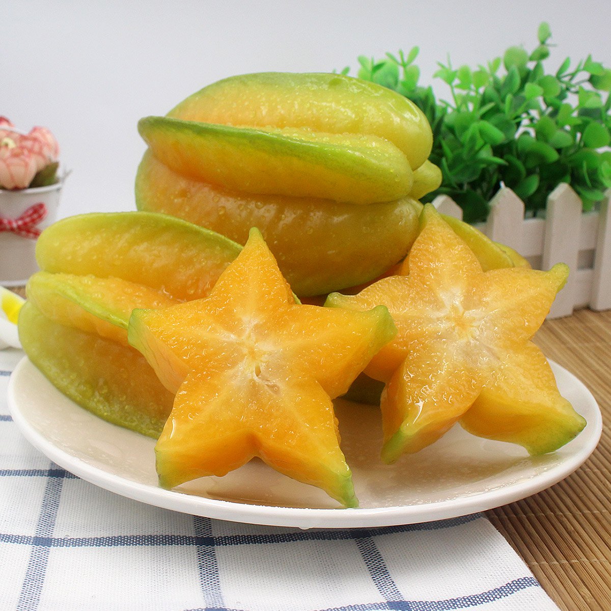 台湾特产红龙杨桃5斤 新鲜进口热带水果清甜多汁营养好吃包邮