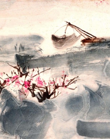 现代简约名家装饰画 亚明江南春潮