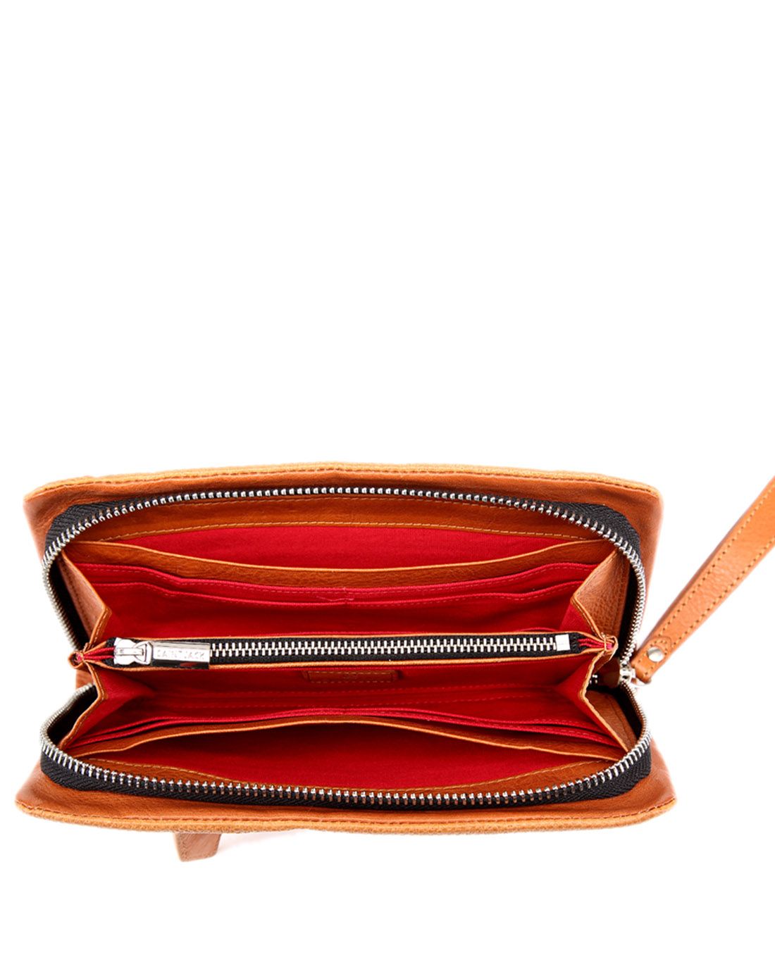 圣积Saint Jack男女包男款浅啡头层牛皮夹包2