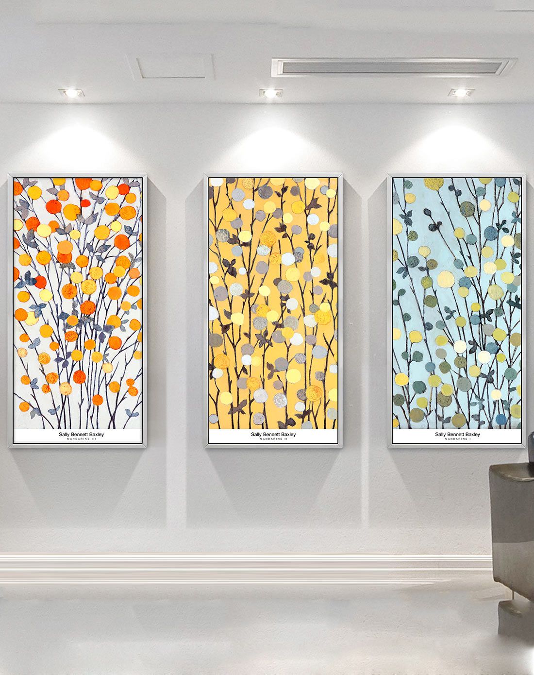 檬树家居装饰专场原版进口画芯装饰画 繁枝颂