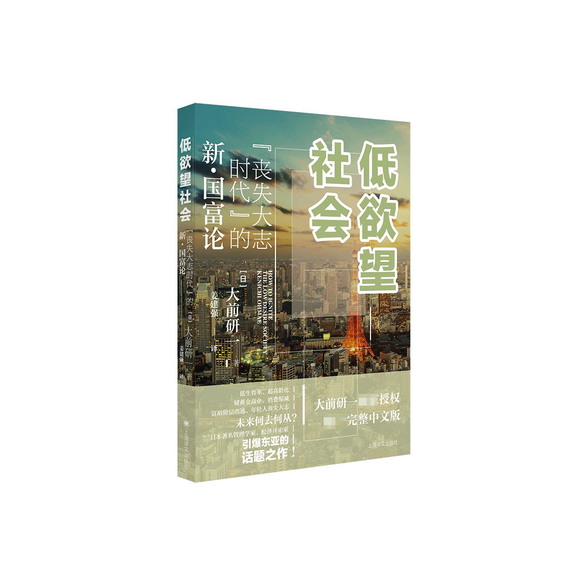 低欲望社会:"丧失大志时代"的新·国富论