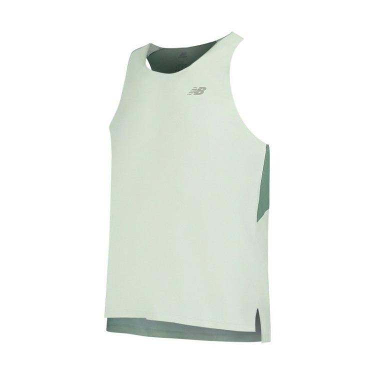 New Balance NB官方正品男士跑步训练健身马拉松田径运动背心MT43512