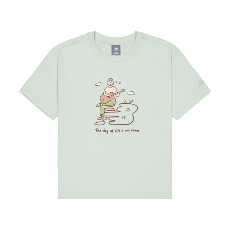 【向心生活】NB官方夏女款新品休闲短袖T恤NEE26092