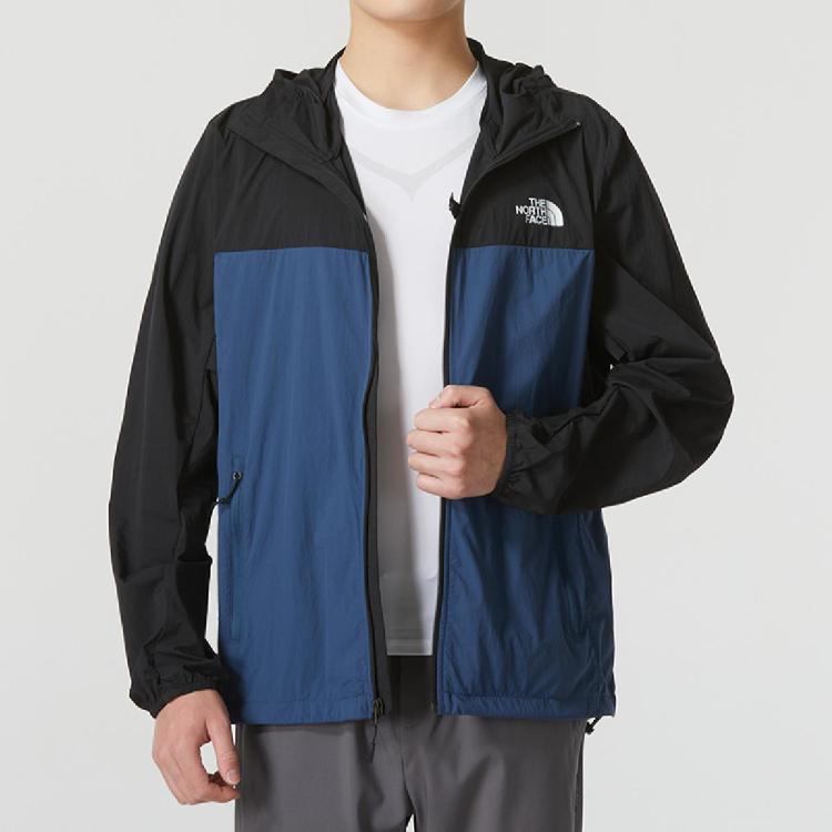 The North Face 舒适休闲夹克时尚潮流男装户外健身运动外套 In Blue