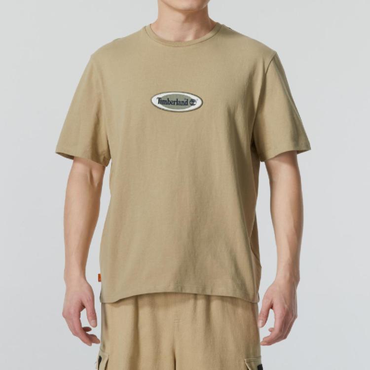 Timberland 圆领短袖男装上衣休闲舒适透气跑步运动t恤 In Multi